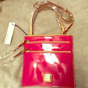 Dooney and Bourke north/south triple zip